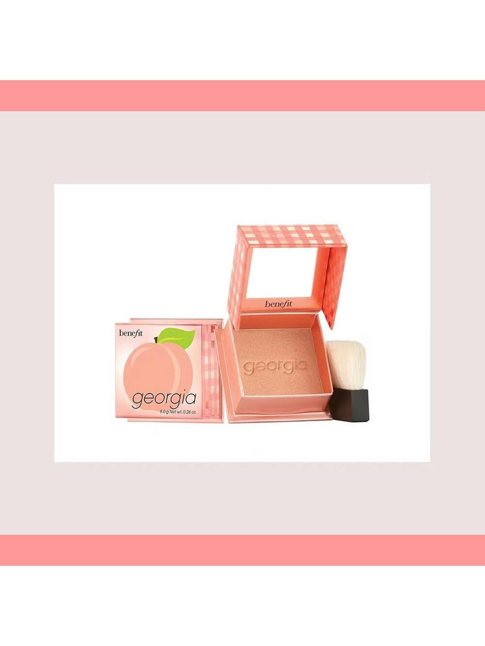 Benefit Georgia Blush Powder with Brush - New Shade 8.0g